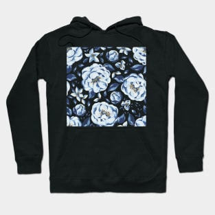 Flower Pattern Hoodie